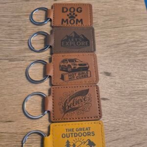 leather keychains